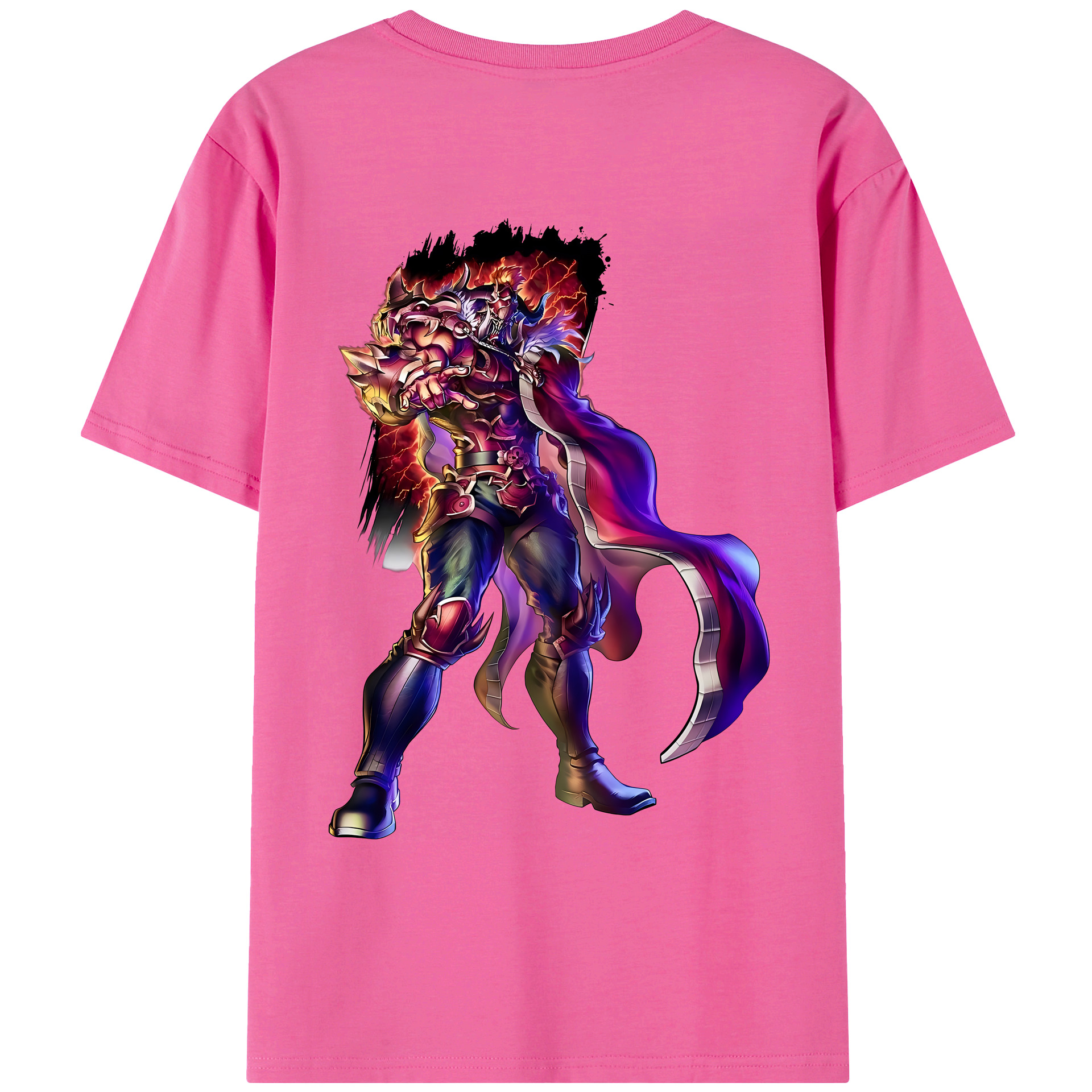 （画像用） 北斗の拳 Fist of the North Star レディース半袖Tシャツ(バックプリント)